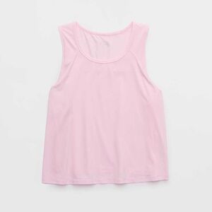 Offline by Aerie Pink Sweat Sesh Cropped Workout Tank Top XXS